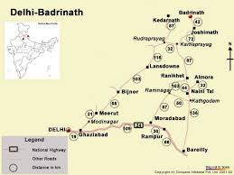http://www.mapsofindia.com/maps/pocketmaps/road_maps/delhi-badrinath.htm