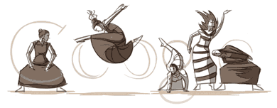Martha Graham's 117th Birthday. Animated by Ryan Woodward, choreographed by Janet Eilber, and danced by Blakeley White-McGuire. Martha Graham's 117th Birthday. Animated by Ryan Woodward, choreographed by Janet Eilber, and danced by Blakeley White-McGuire.