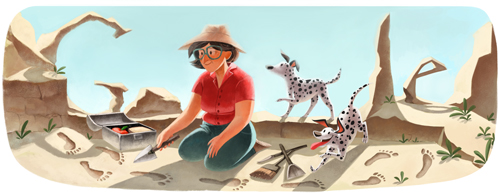 Mary Leakey's 100th Birthday
