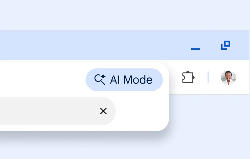 A user asks AI Mode for a table comparing mattresses for a side sleeper with low back pain. The result includes a robust table