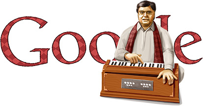 Jagjit Singh's 72nd Birthday doodle