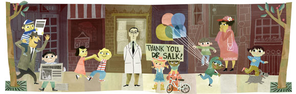 Jonas Salk's 100th Birthday